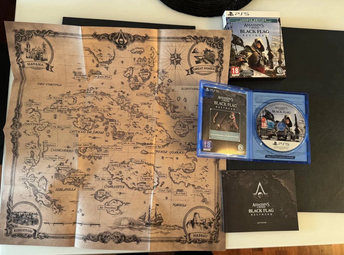 PS5《刺客信条4黑旗记忆》典藏版好帅喔，值得买爆？刺客信条刺客信条4黑旗重制