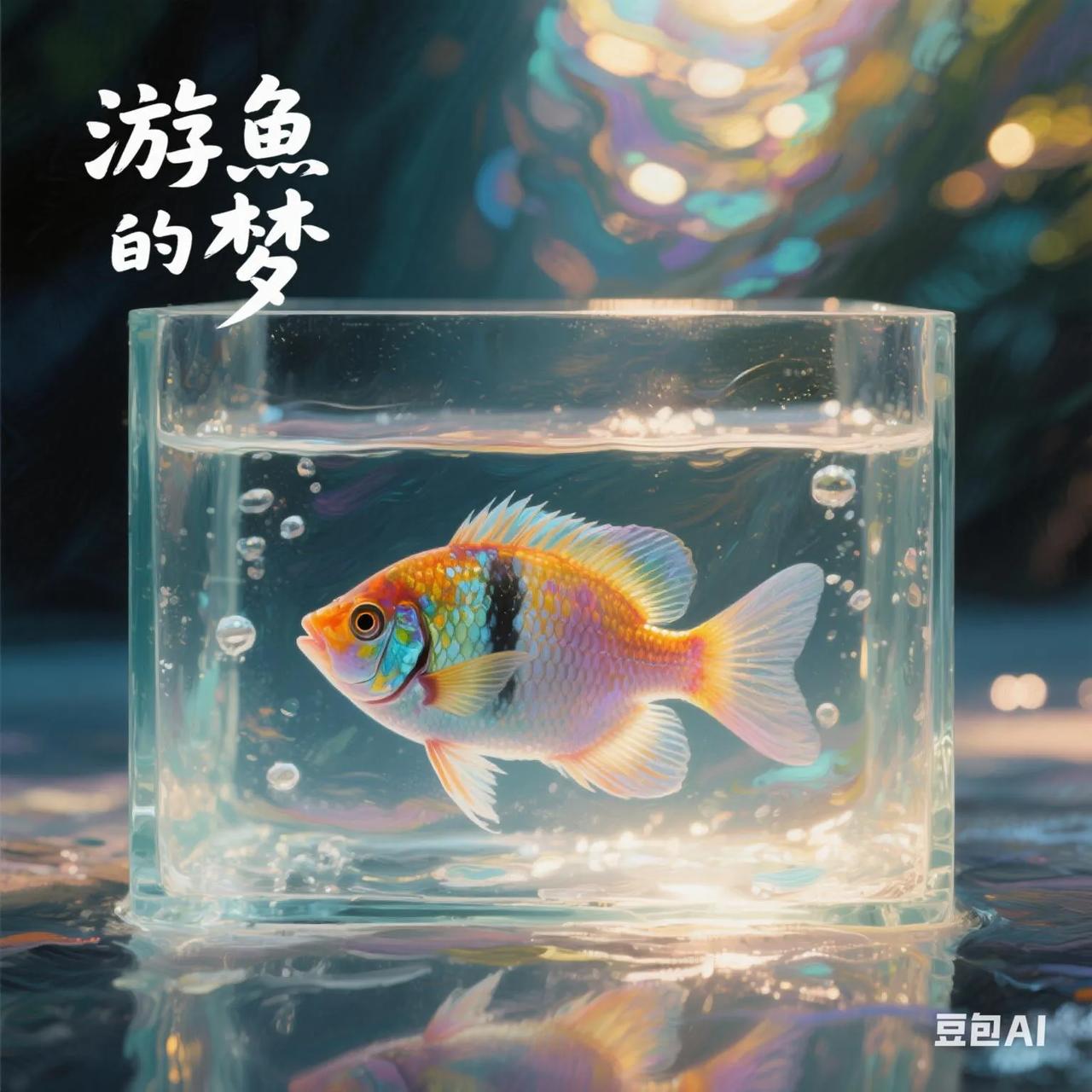 **“游鱼的梦”🐟✨**创意摄影氛围感大片**拍摄技巧：**
