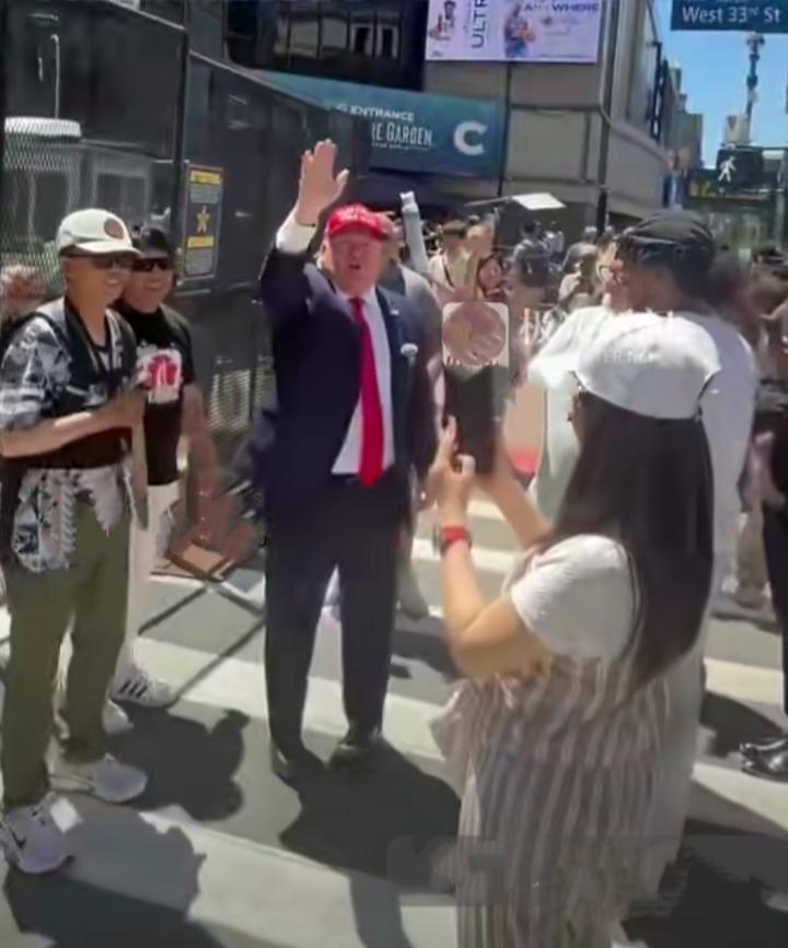特朗普亲临美职篮总决赛赛场观战！今天（当地时间6月8日晚），美国总统