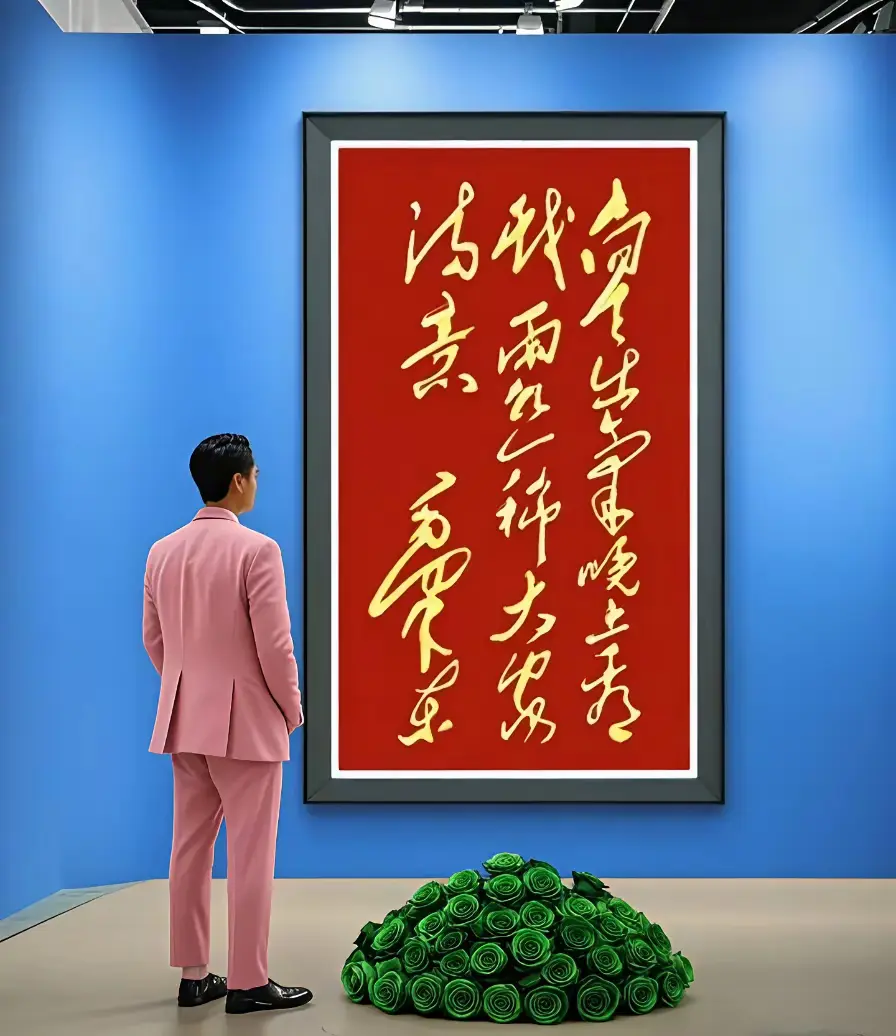 墙上这16个草书字，能认出8个就是高人