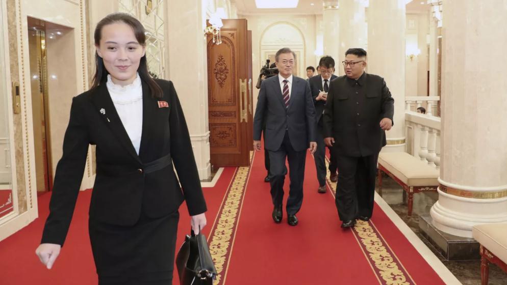 金元帅的妹妹金与正发表最新谈话，贬低李在明政府成立以来所采取的旨在缓和韩朝紧张局