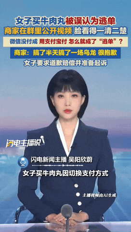 “太冤了!”广西，一名女子去店里买牛肉丸，发现微信余额不足，改用支付宝付了42