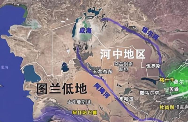 中亚地区的咸海，已经基本上进入半死亡状态！咸海位于哈萨克斯坦和乌兹别克斯坦交界处