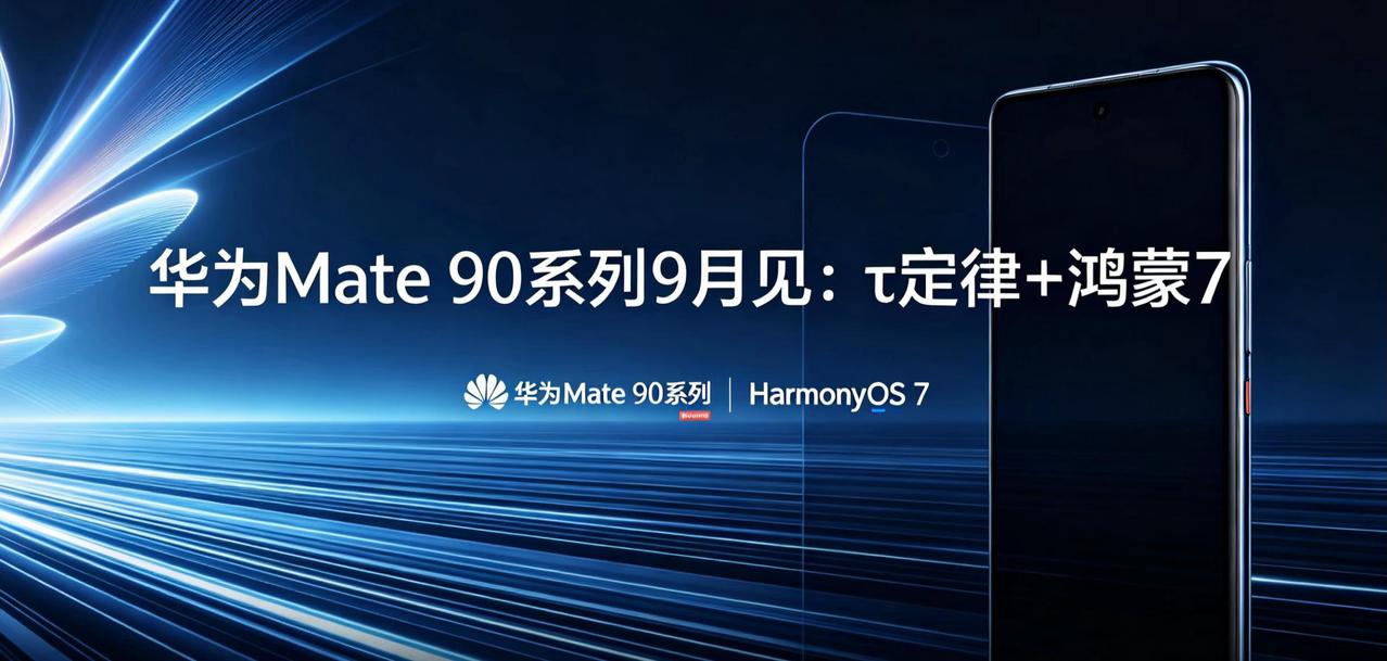 华为Mate90曝光大升级，提前9月份发布！华为这次是真要掀桌子了，Mate