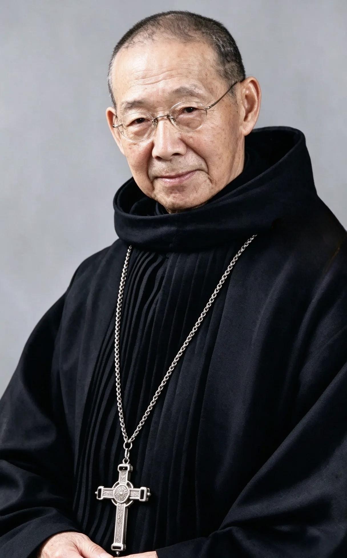 这是布鲁塞尔城郊的圣安德鲁修道院的天士比德，他曾当过民国总理和外交部长。