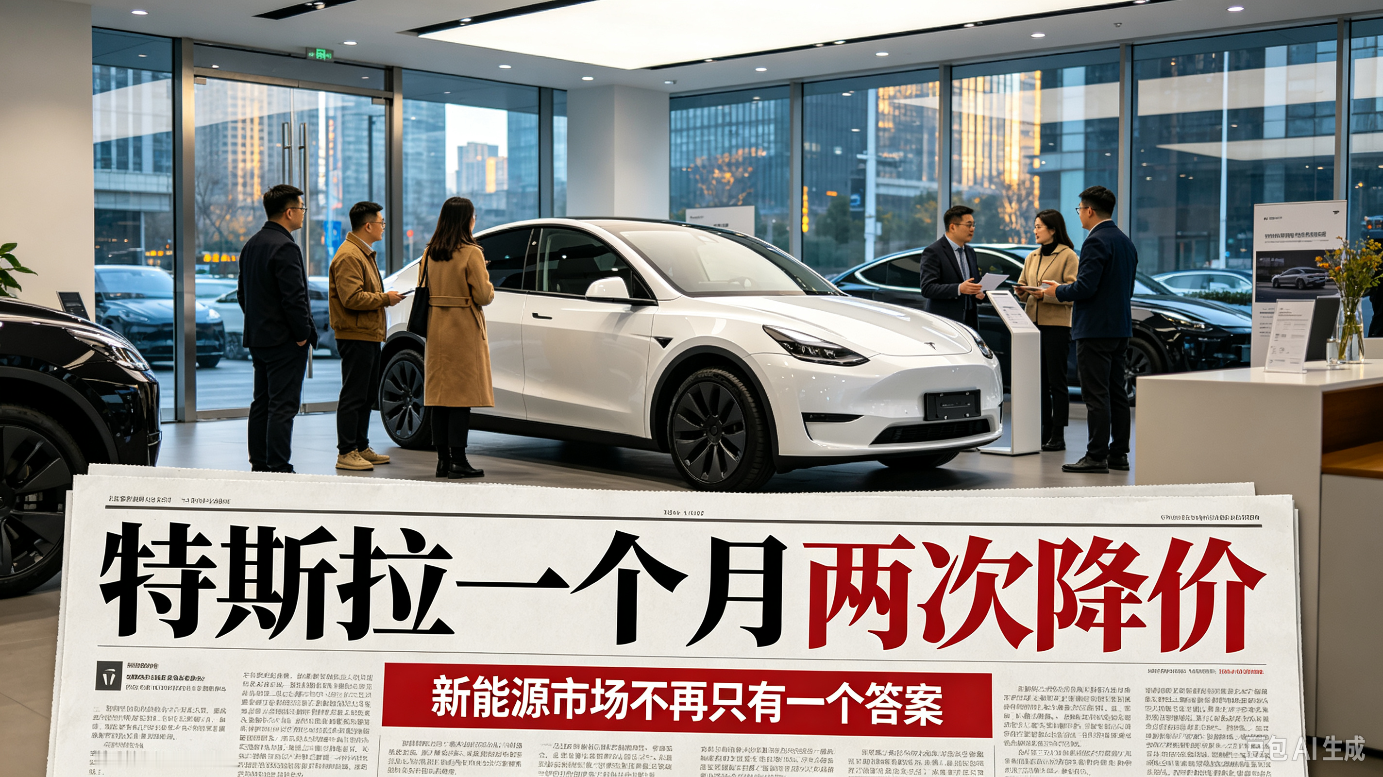 试驾完尚界我懂了：特斯拉的时代，彻底结束了特斯拉一个月两度降价，时代变了，它早已不是唯一选择曾经特斯