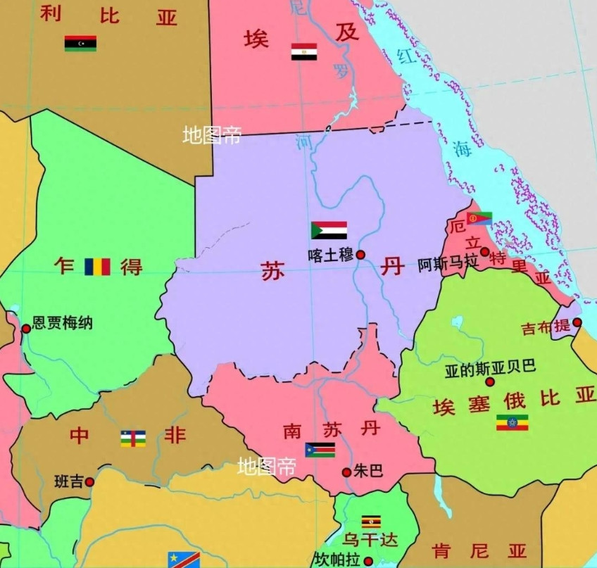 埃及曾有350万平方公里？揭秘其一分为三的惊人历程！