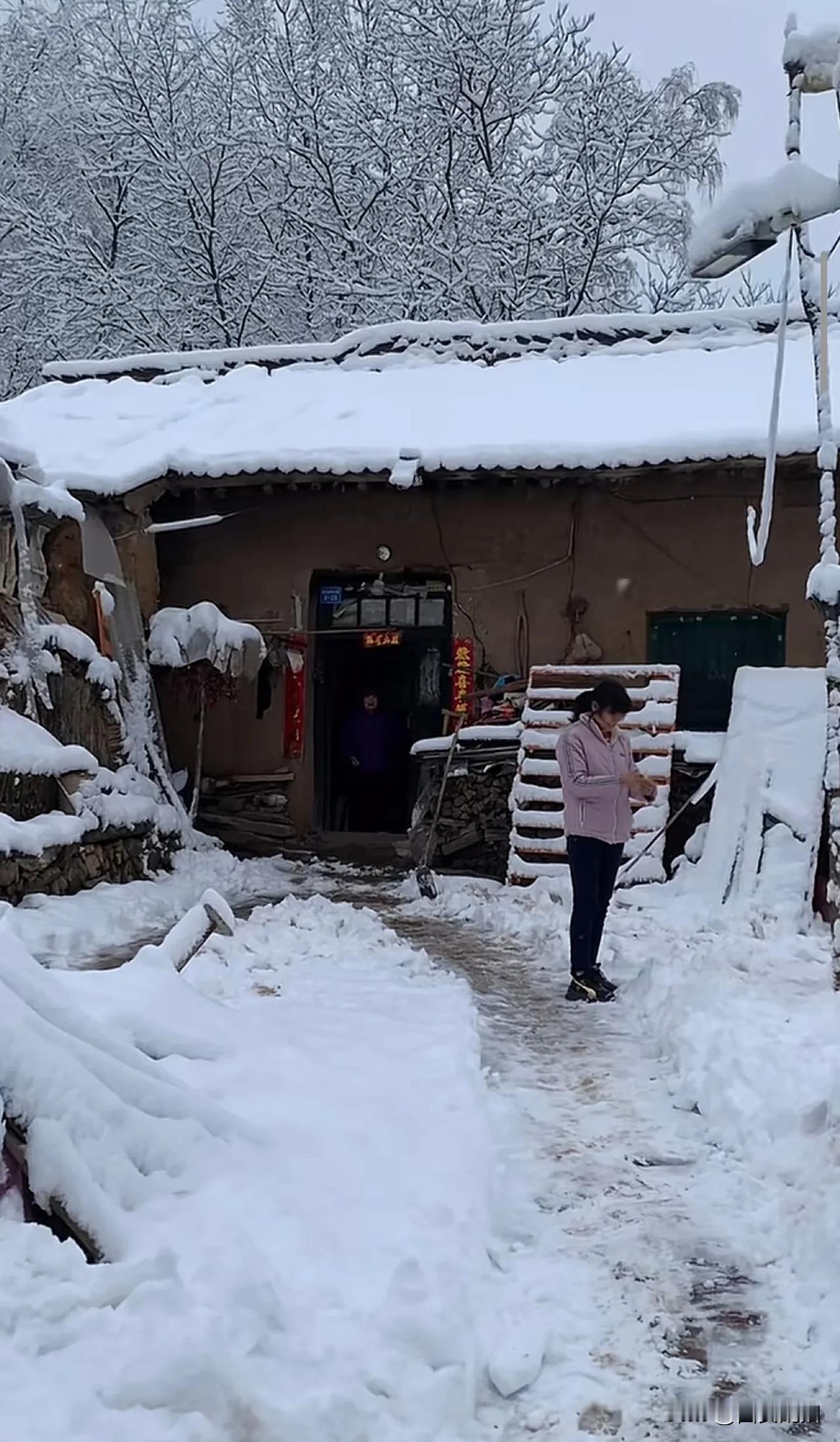 又下雪了，你老家哪里下雪了没？外面是下雪了么你期待下雪么下大雪你们看吧听说