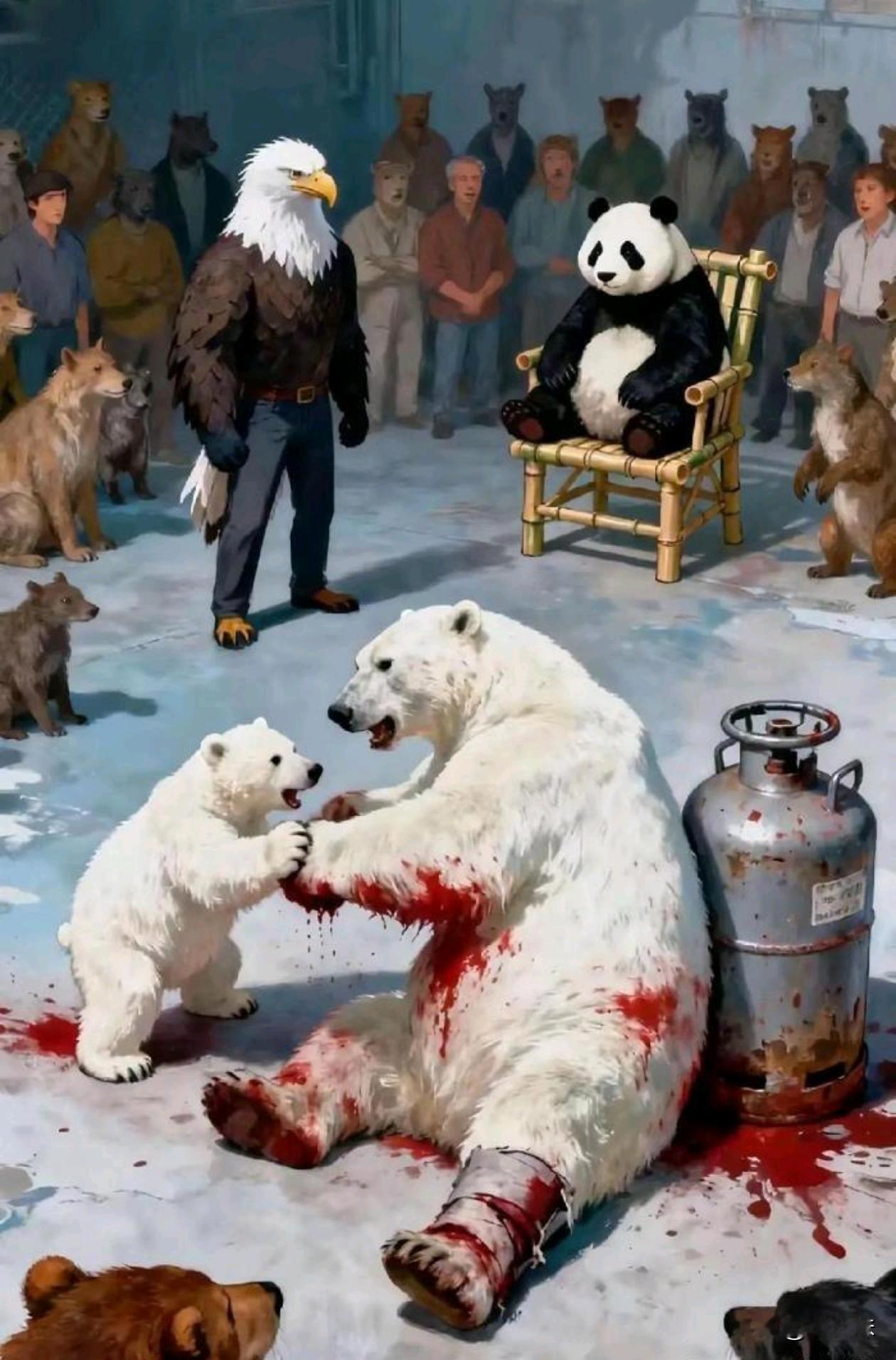 一张图诠释当今世界格局