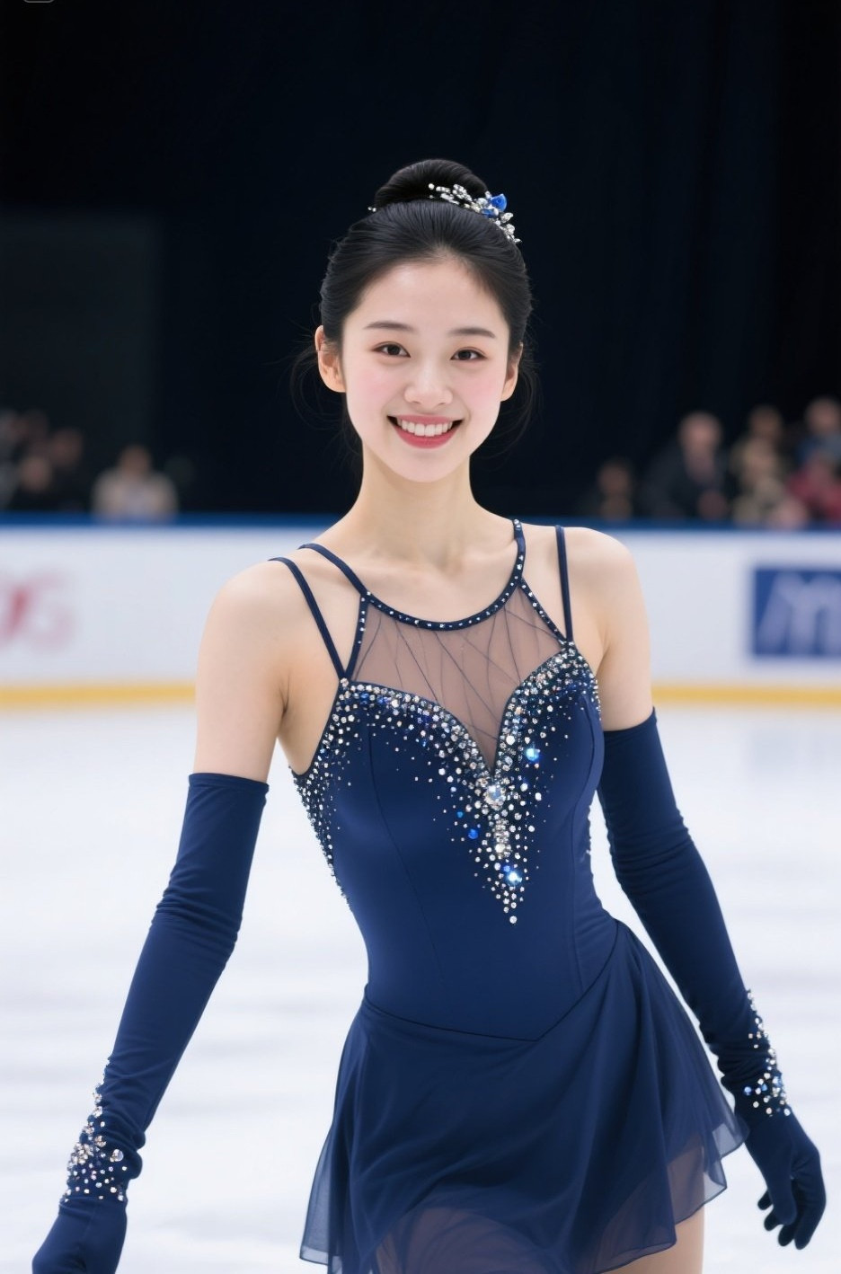 冰雪少女笑容灿烂夺目——美女写真