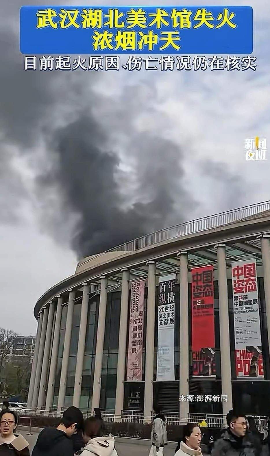 湖北美术馆这把火，太懂事了！偏偏赶在审计风声紧的时候来，而且只烧账本不碰藏品，5