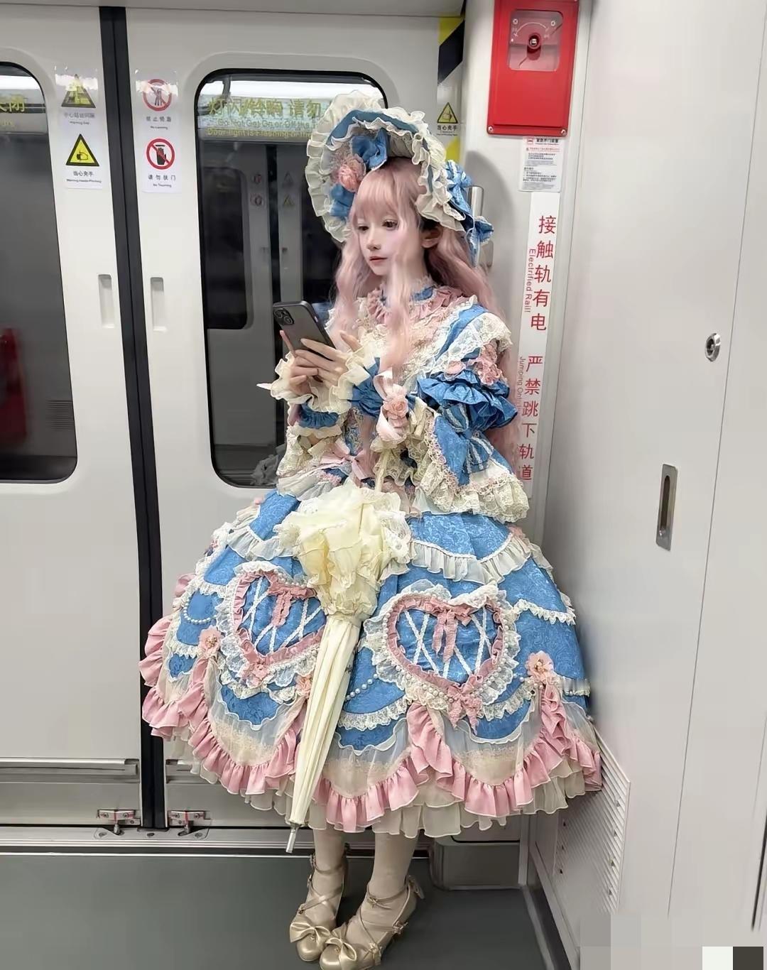 大家遇到过这种小仙女吗？其实我一直不太理解喜欢这种打扮的女生，心里是怎么想的