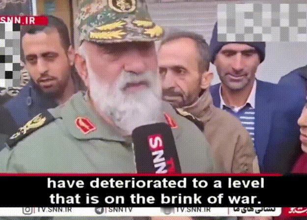 伊朗那边有位将军，说了一番话，把全世界都逗乐了。伊斯兰革命卫队的高级官员纳克