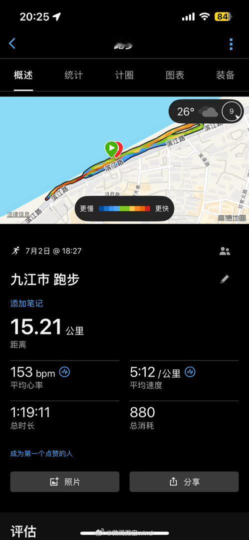 跑步我只是想慢跑一下没想到被淋成狗晚安💤