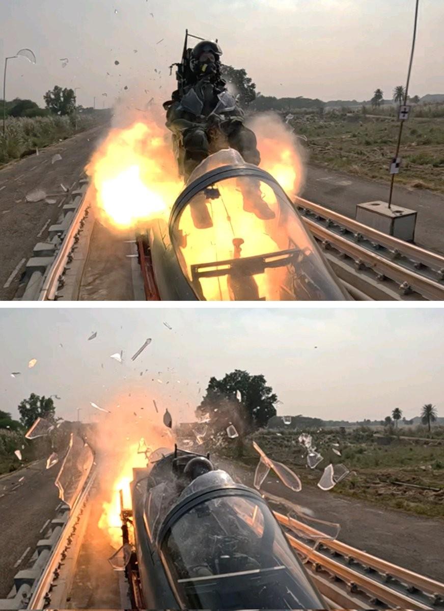 印度国产弹射座椅成功测试，未来首先装备“光辉”战机据多家印媒报道，近日，印度