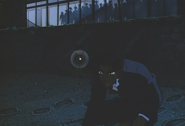 名侦探柯南和黑夜融为一体的男人