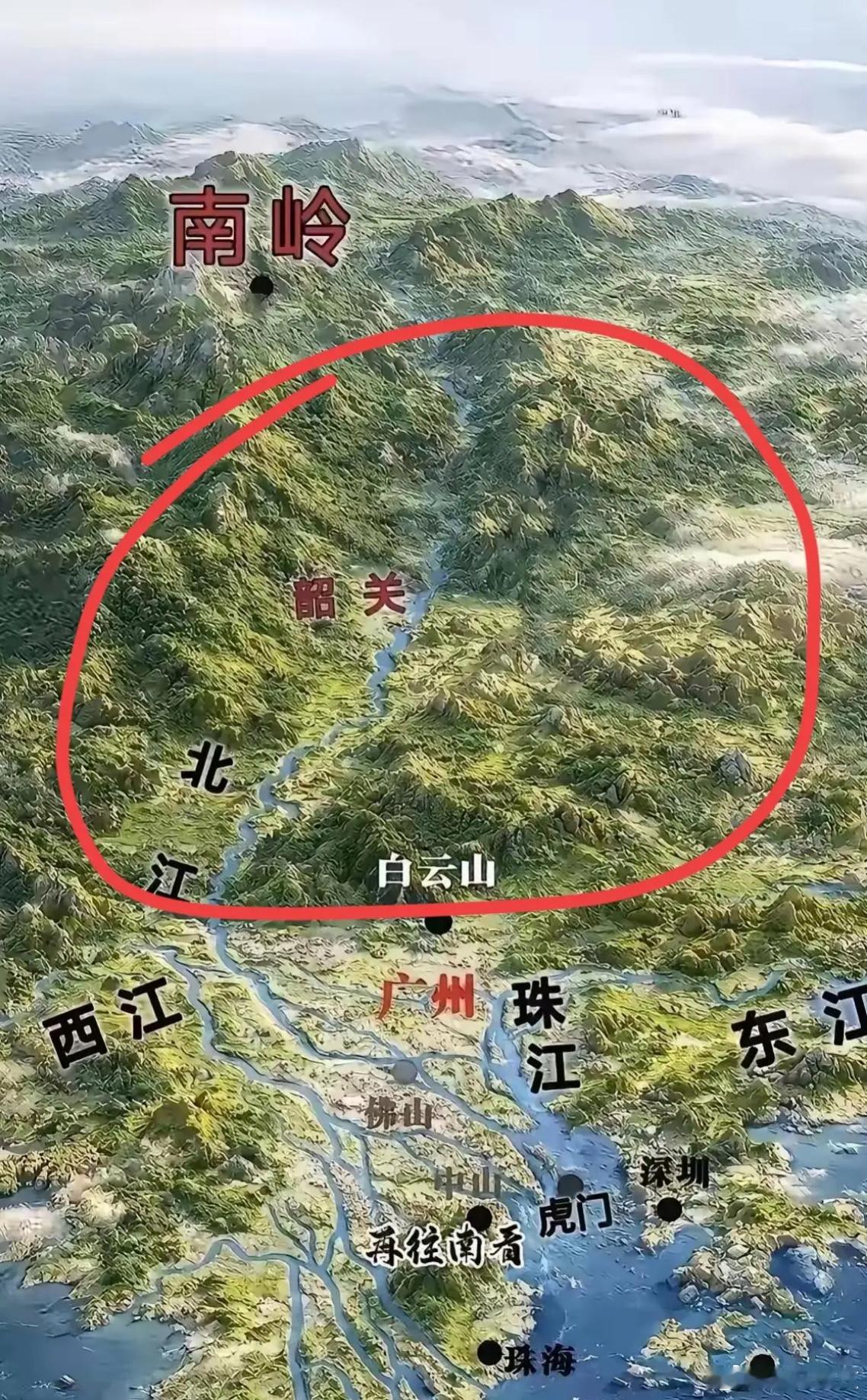 山太多了，不然以广东的实力，这里早就被开发的不要不要的了！