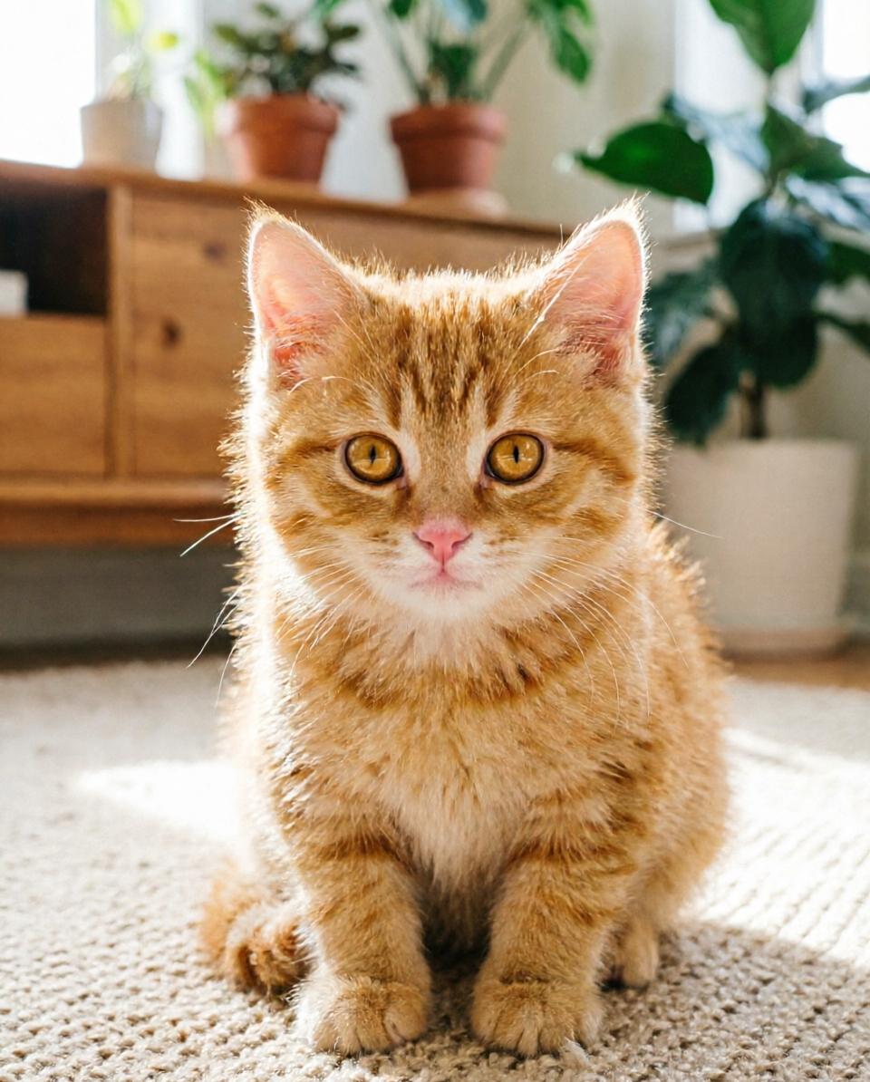 分享一张猫咪照片