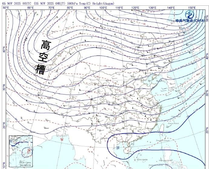 【降雨+大风+降温今夜上线！】眼下一股较强冷空气已从新疆地区启程将自西向东影响我