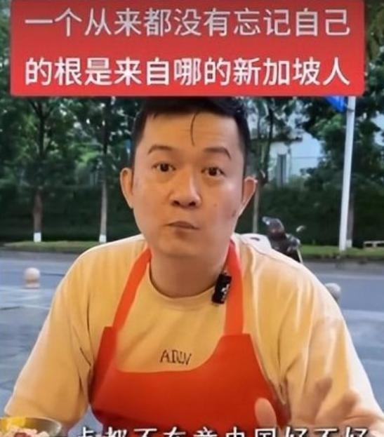 一位新加坡华人终于说了实话，他曾经表示，在新加坡的华人，根本不在乎中国到底好不好