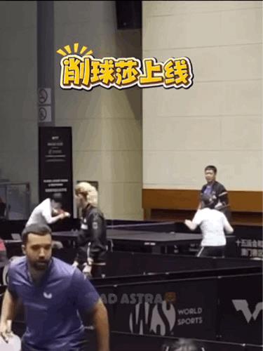 有句话，不敢说是关于孙颖莎和邱贻可看了这两天训练场的视频，还是想说一说：莎