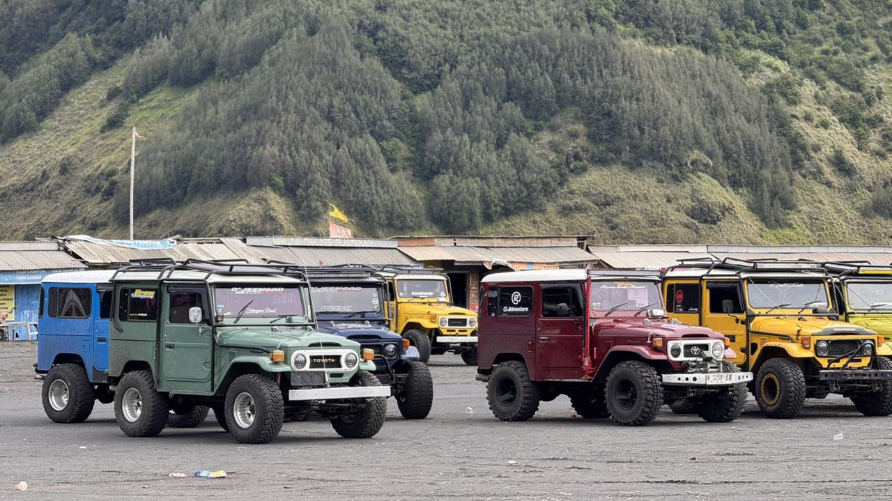 全球最密集的古董丰田LC聚集地这不是聚会，是牛马们天天上班的地方【来自懂车帝车