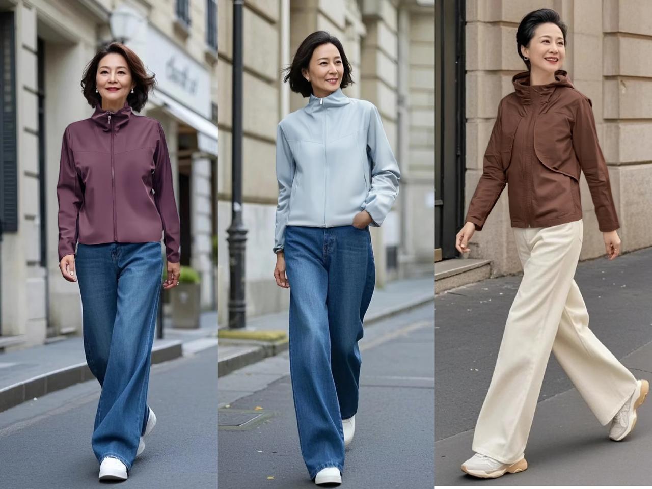 款式：选择基础款为主基础款服装，剪裁简洁、线条流畅，版型大多是直筒型，对身材