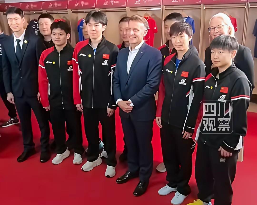 马克龙中国行亮点——乒乓外交，特朗普很生气，可能会做4个小动作1、王与王的较量