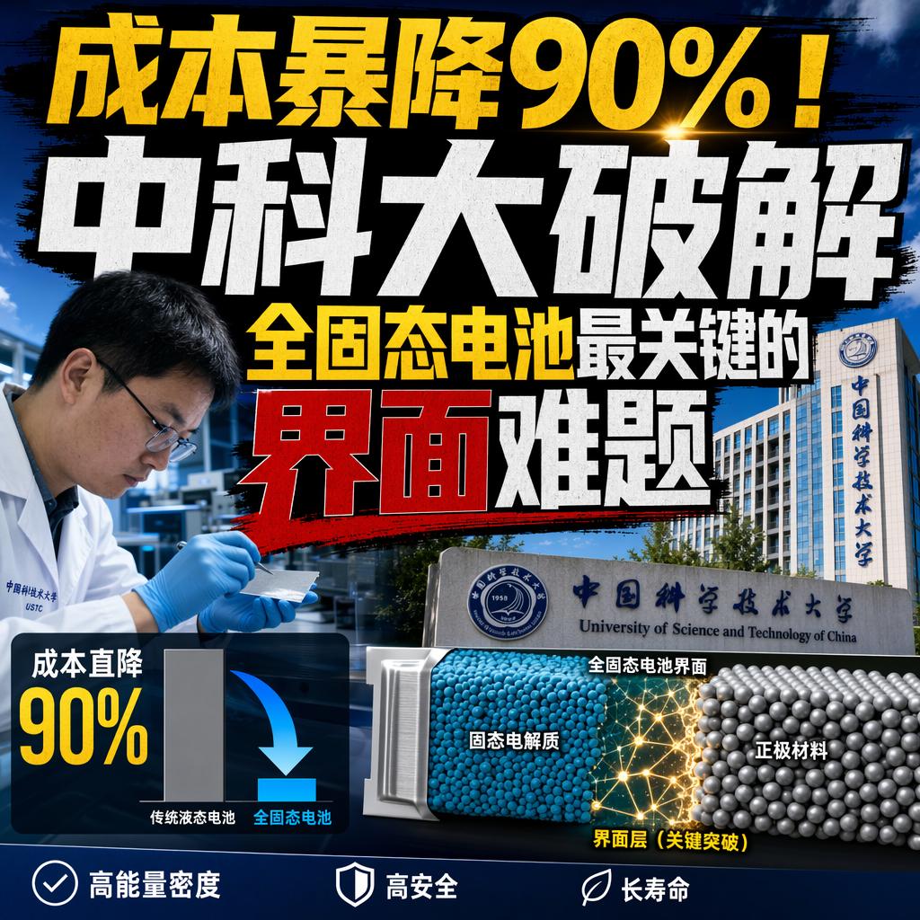 很多人以为，全固态电池的胜负手在于谁家能量密度更高。但真正卡住全球产业化脖子的