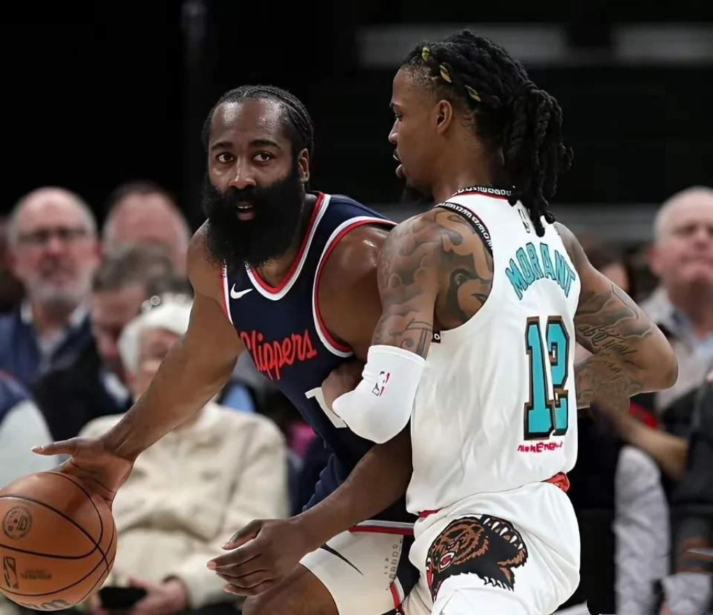 鲍尔默计划用哈登交易莫兰特灰熊已确定交易截止日前会送走莫兰特，快船现在是对莫