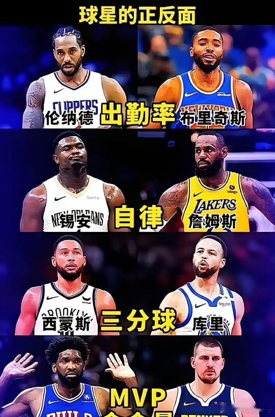 nba球星的正反面[并不简单][并不简单]​​​