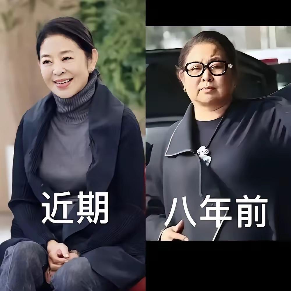 倪萍的8年和李连杰的三年，变化是真大呀！同样的年纪，一辈子太操劳太劳累的人，他的