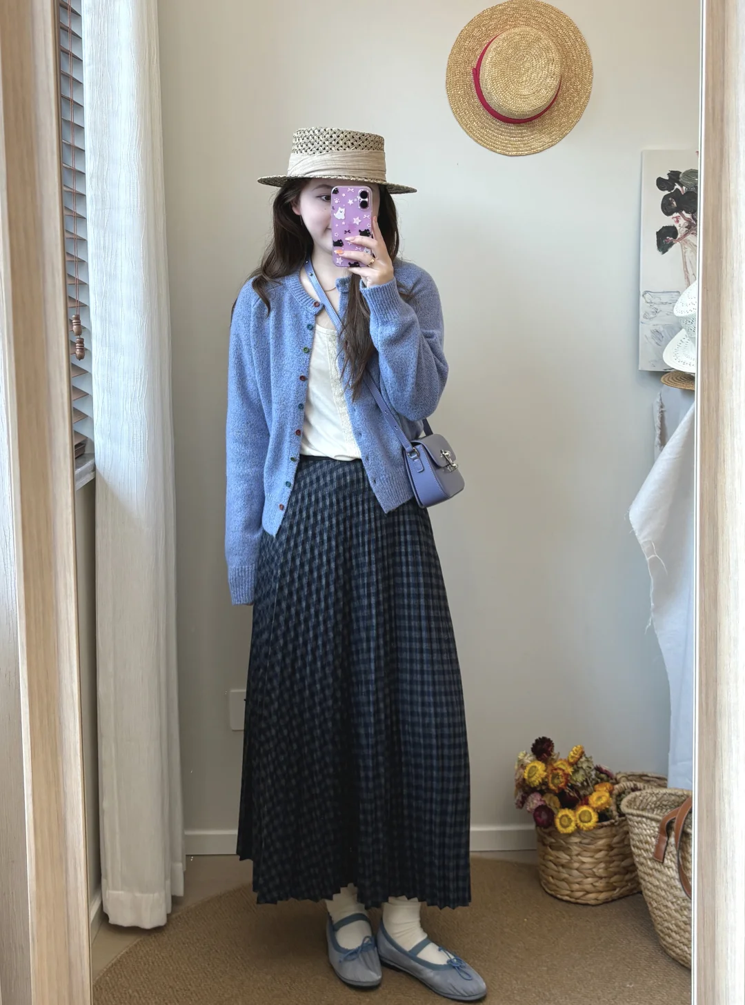 🫐蓝莓味的毛衣开衫