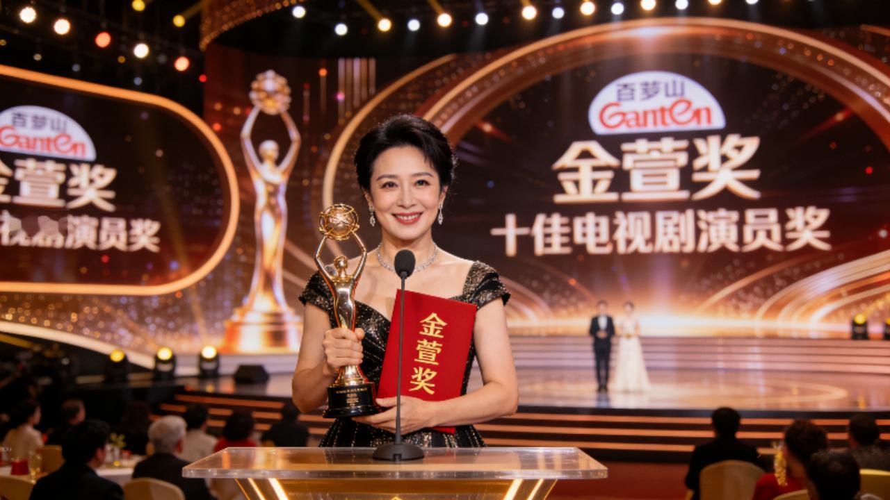 63岁张凯丽惊艳澳门！换12年发型+时隔30年获奖，老戏骨凭实力逆袭12月