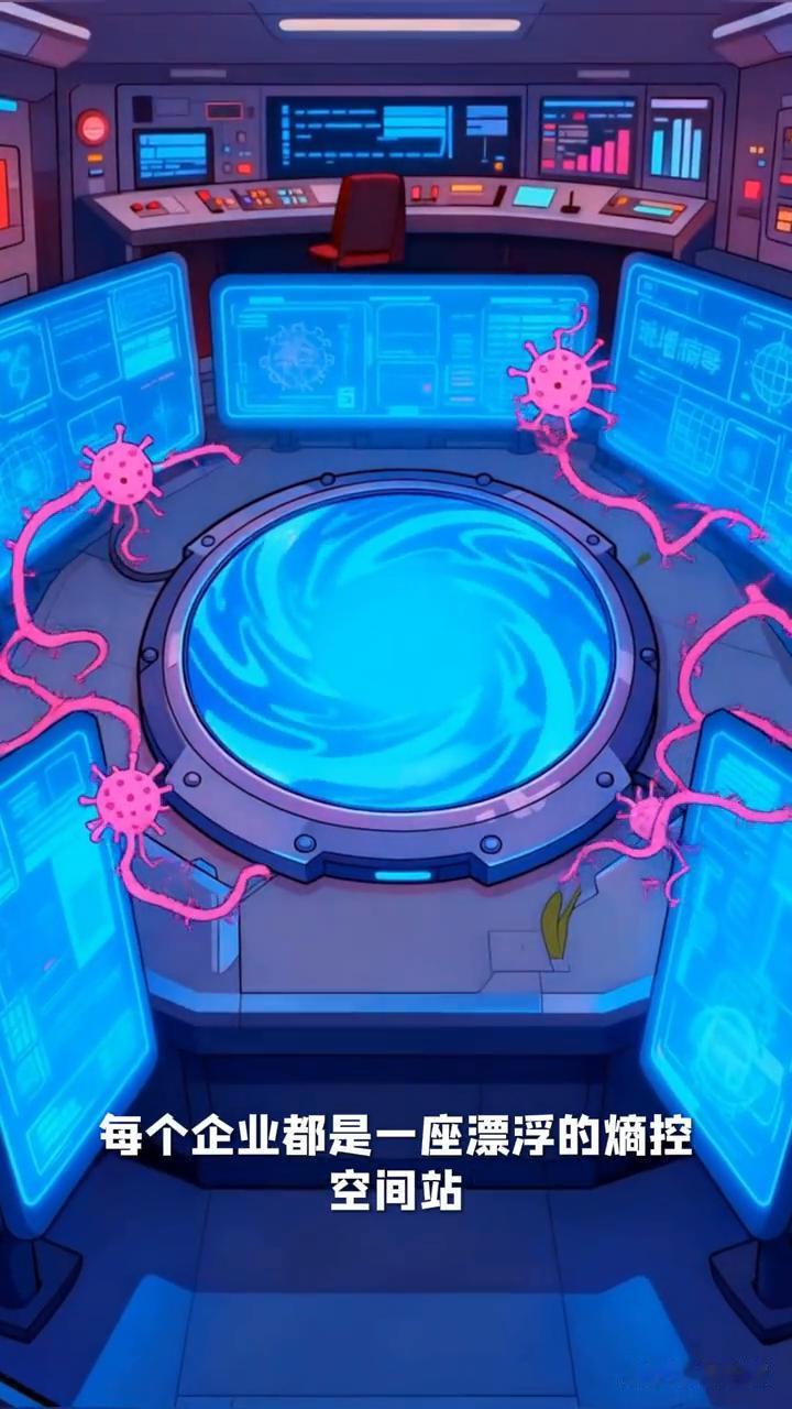 在浩瀚的商业宇宙中，每个企业都是一座漂浮的熵控空间站。不好，熵增病毒正在侵蚀系统