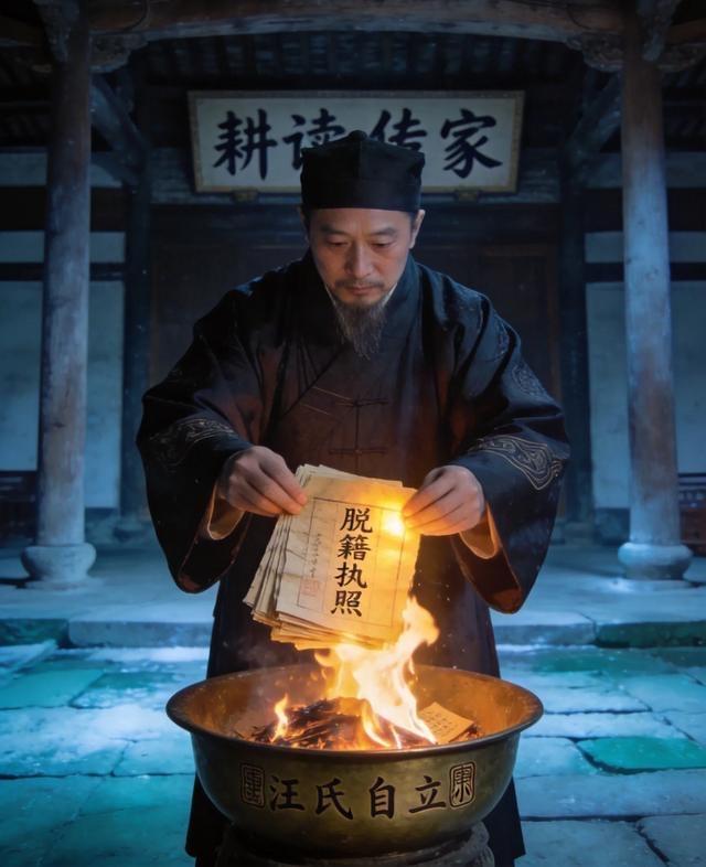 晚明江南，一纸卖身契锁死世代奴仆：子子孙孙不得脱籍，不得入仕通婚，三代人都困在主