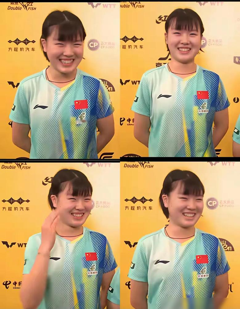 15岁小将姜依依，一板反手拧拉直接把罗马尼亚老将打哑火，3-0横扫挺进四强。没有铺垫，没有试探，上来