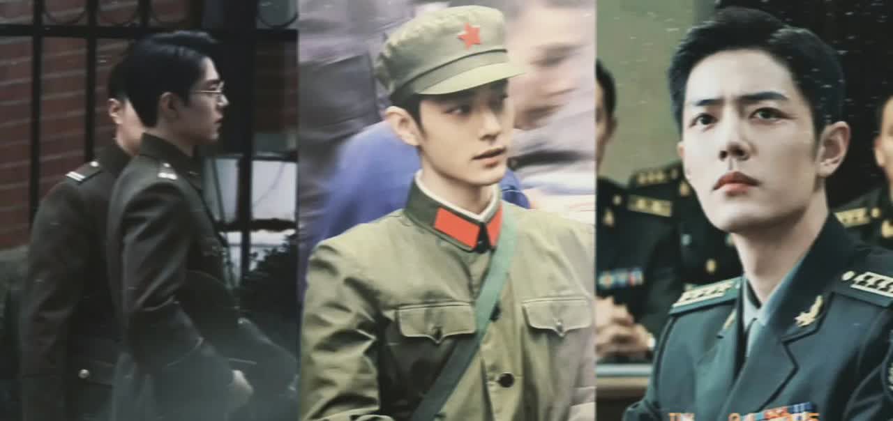 三次jun装，三个不同装扮一眼分辨，演员肖战演什么像什么，肖战的千面气质太稀有了