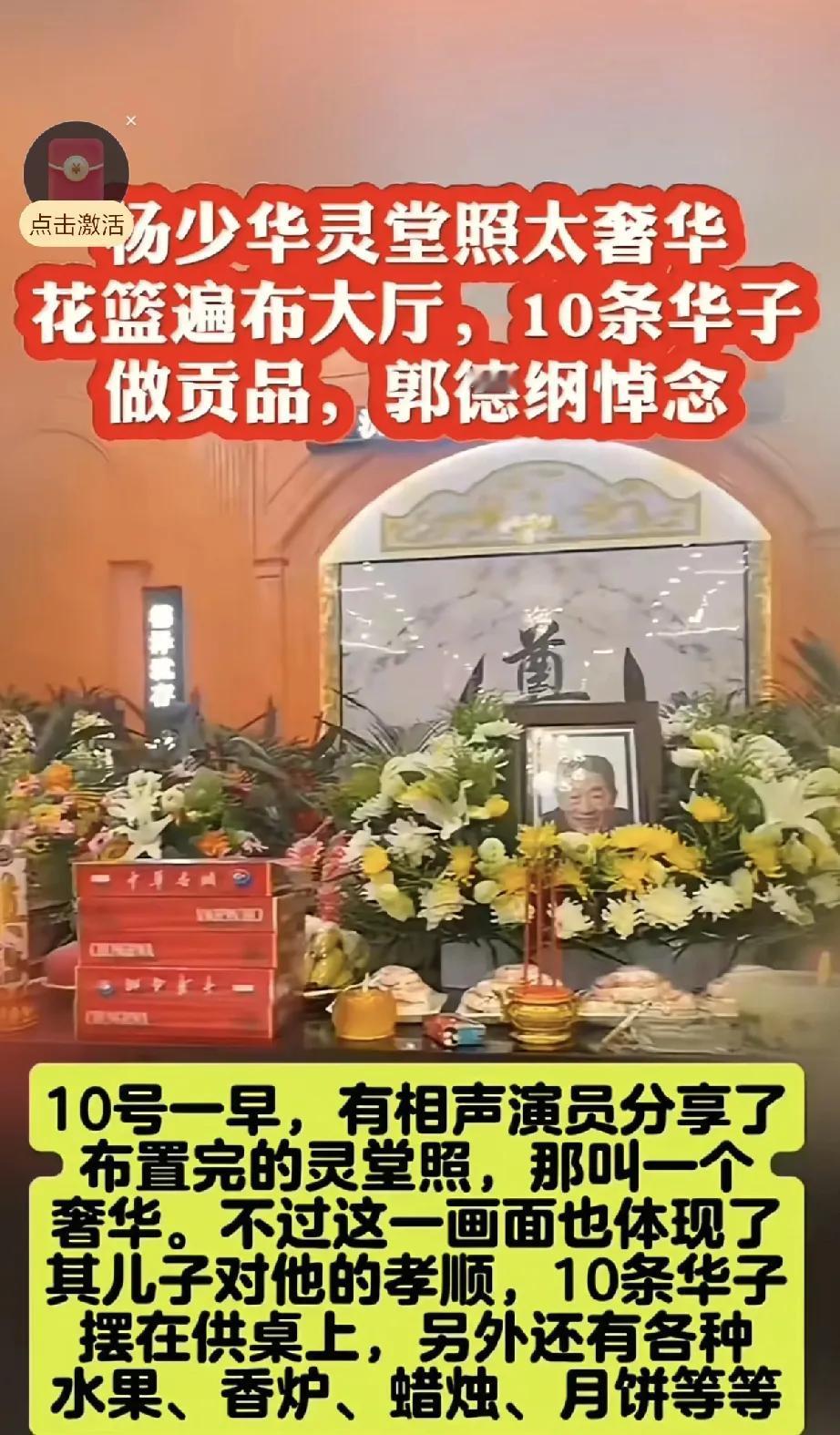 别再骂杨议不孝了，不是因为他老婆道出了隐情，也不是他把杨少华灵堂里布置的有多奢华
