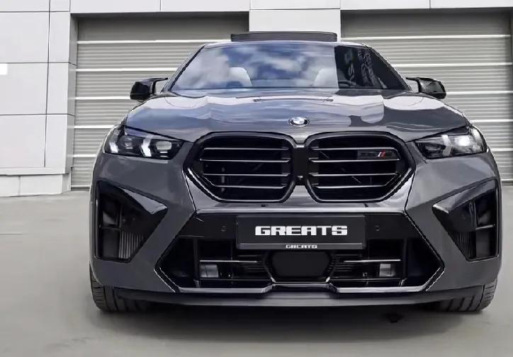 2025款宝马X6M雷霆版太顶了！4.4TV8+3.9秒破百，这才是性能轿跑