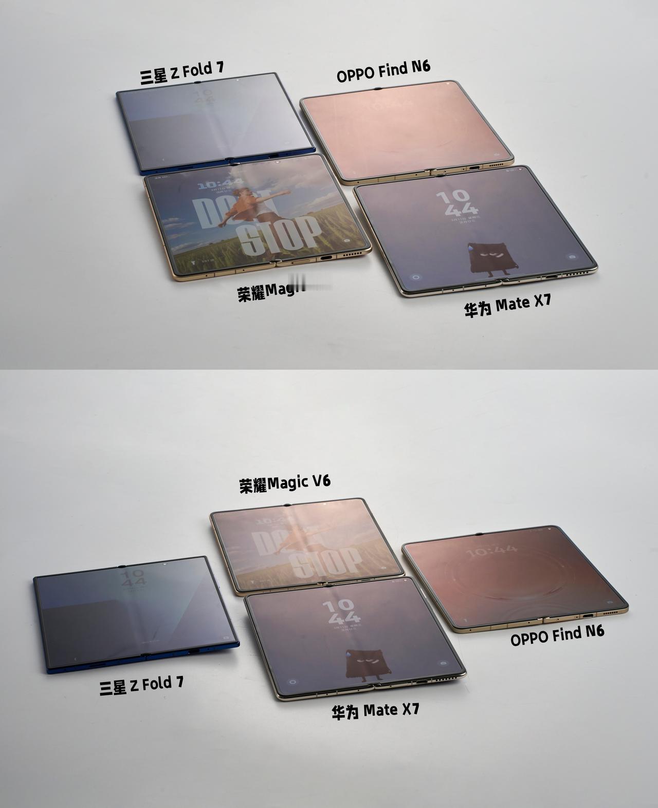 最近刷到OPPOFindN6的爆料，忍不住想说说折叠屏的折痕问题。拿F