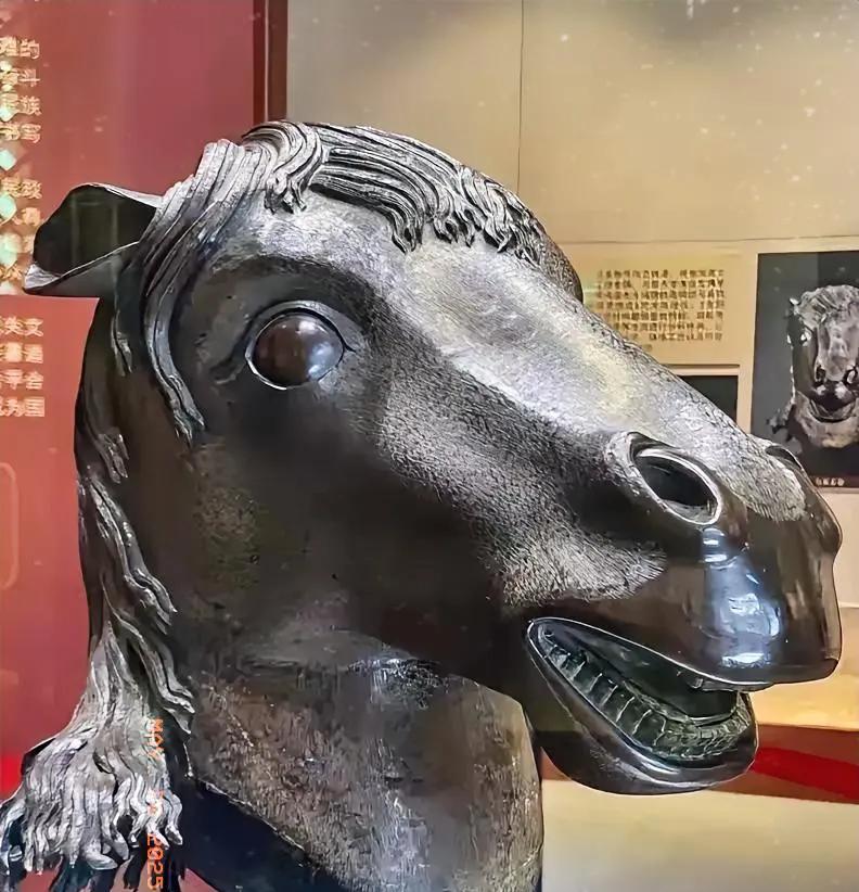 “2019年，圆明园丢失的‘马首’被赌王买回并捐回祖国，然而，令人没有想到的是，