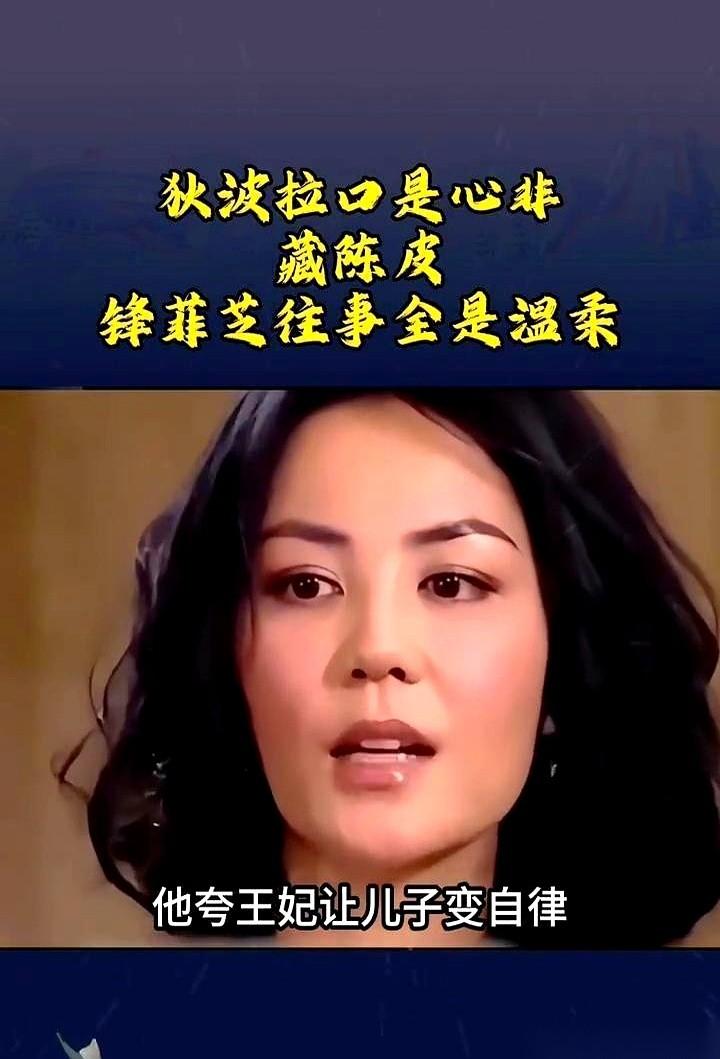 “她很好，但没让我儿子长大。”谢霆锋他妈，狄波拉，这一句话真是说到根儿上了。