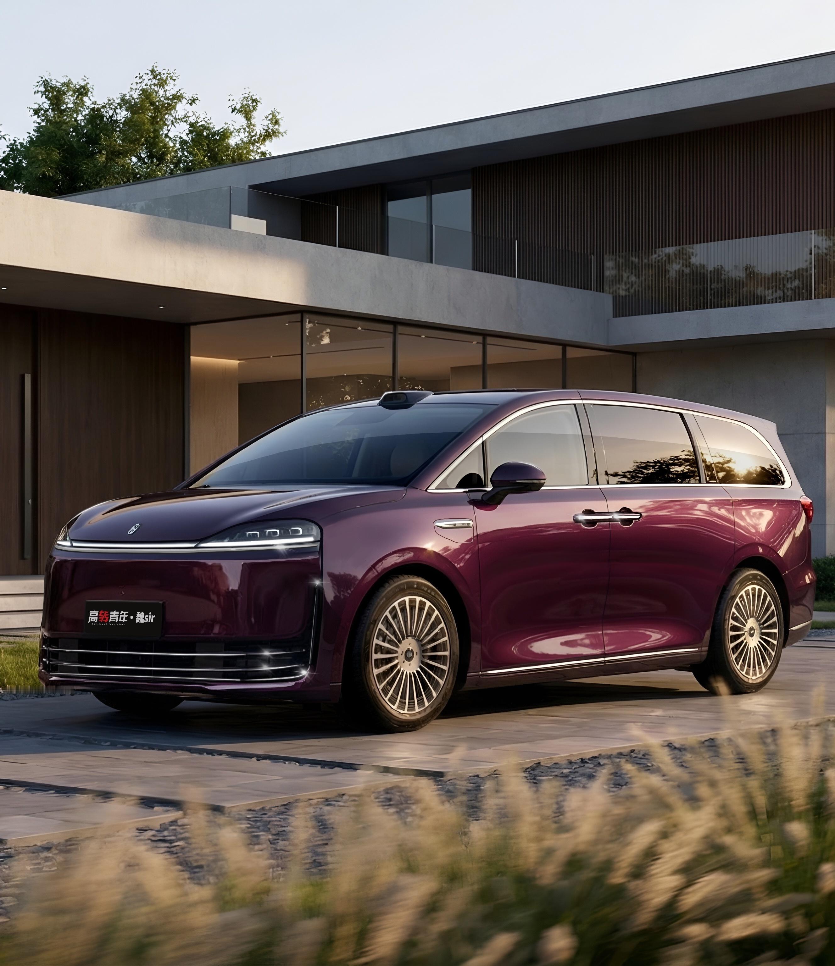 发一下我视频里做的智界V9以防大家没看到高清图鸿蒙智行首款mpv智界v9曝光新车