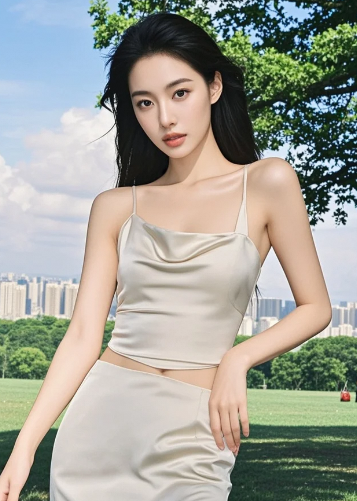 嘿，宝子，有我这样时尚感满满的美女，逛街超有范儿！