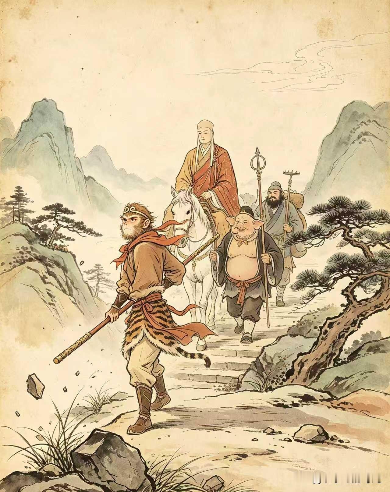 关于金箍棒的分量原文写金箍棒“重一万三千五百斤”。龙王说它“是大禹治水之时