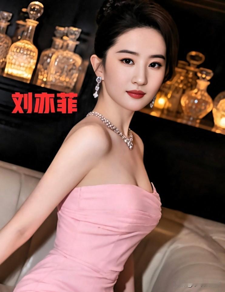 刘亦菲粉色造型惊艳绝伦气质优雅让人眼前一亮