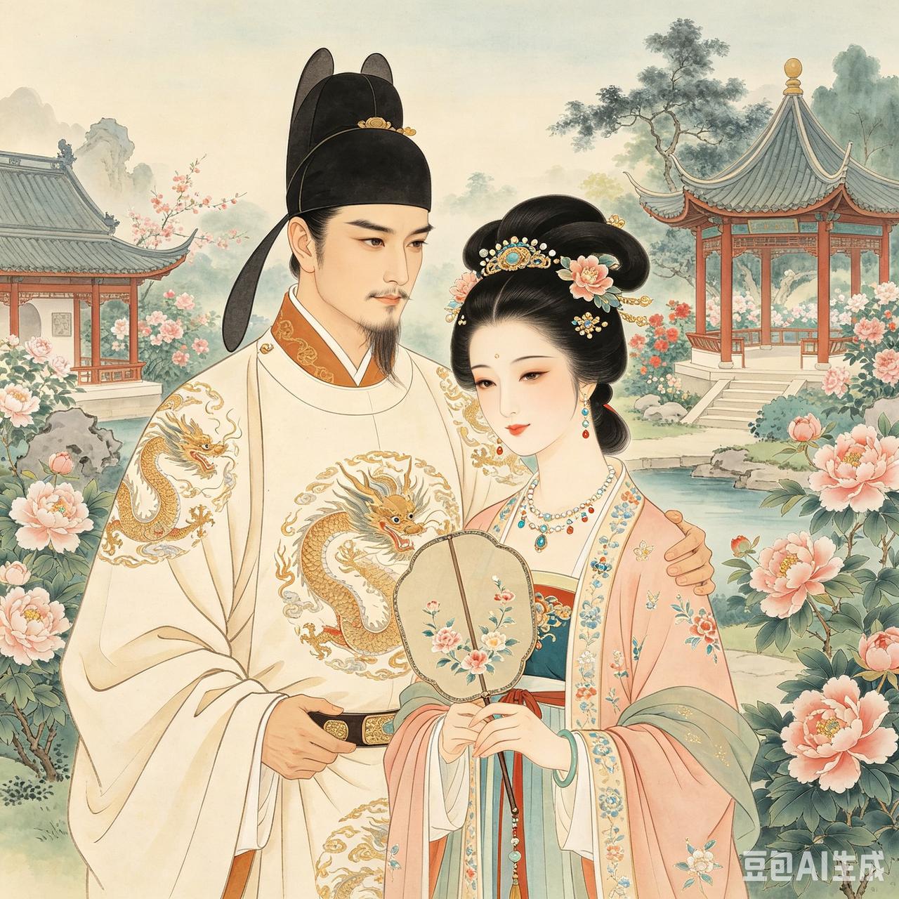 那年他57，她22。唐玄宗娶杨玉环时，已是花甲在望的老翁，而她才刚过桃李年华。