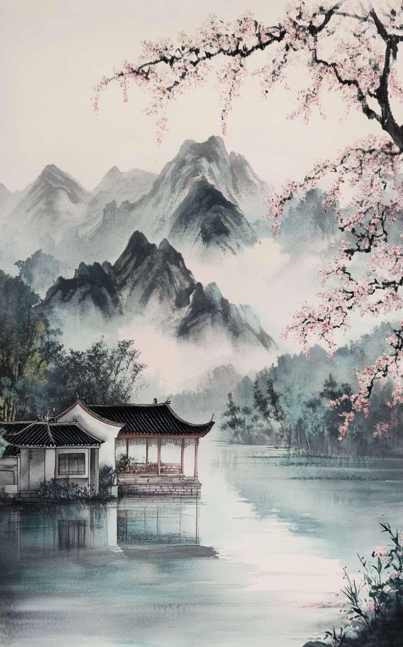 元和十二年，张庾在长安备考进士。一天夜里，仆人去别处过夜，院里只剩他一人，伴着清
