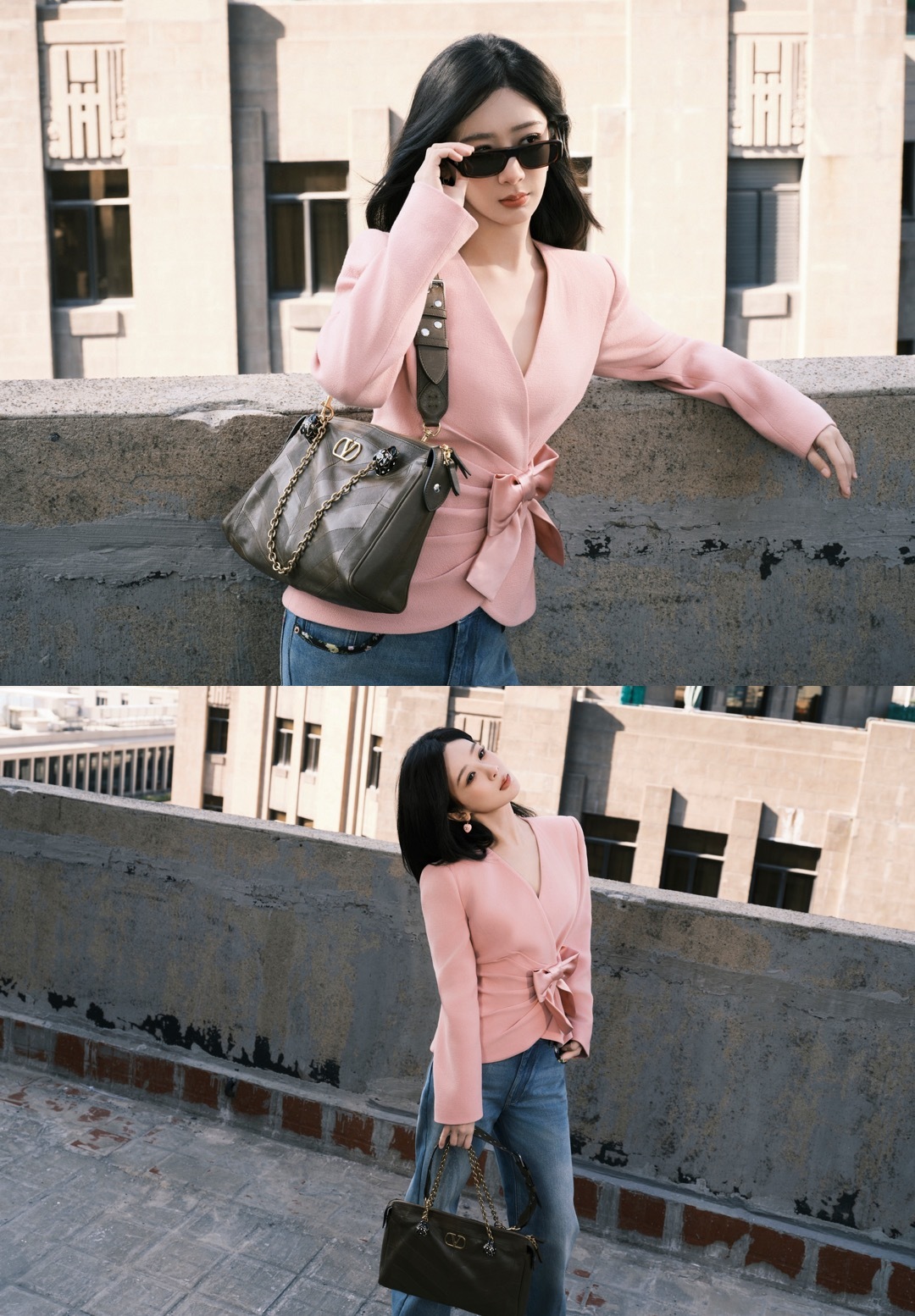 华伦天奴代言人杨紫出发前往罗马✈️即将受邀出席Valentino2026秋